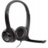 Logitech H390 headset with microphone, stereo headset, noise-canceling microphone